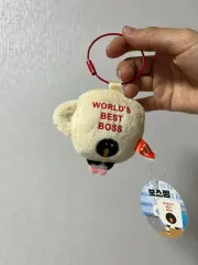 ボスペン ぬいぐるみ キーホルダー WORLD BEST ボス マック グロウ ウォレスとグルミット ペンギン