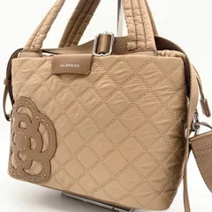 CLATHAS クレイサス 【美品 】2way キルティング トートバッグ ベージュ