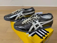 新品) オニツカタイガー メキシコ66 メタリックメトロポリス クリーム