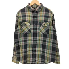 バートン BURTON ダブル フラップ ポケット チェック L/S ネル シャツ メンズ import：L のサムネイル