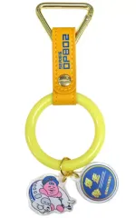 【中古】キーホルダー おぱんちゅうさぎ(すやすや駅長/イエロー) つりかわキーホルダー 「鈍行機関車おぱんちゅうさぎ POP UP SHOP」