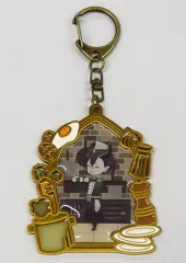 【中古】キーホルダー マレウス・ドラコニア 「ディズニー ツイステッドワンダーランド展 ヴィランズから生まれた世界 メモリアルメタルチャーム vol.2」