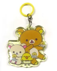 【中古】キーホルダー リラックマ 「San-Xオールスターズ ぷっくりクリアめじるしチャーム」