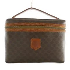 セリーヌ CELINE ヴィンテージ マカダム バニティバッグ ハンド 化粧