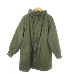 【中古】SOCOVET BAIS 1989 M-64 フランス軍 ミリタリージャケット フーディ ボアライナー付き 92C M 緑 カーキ SOCOVET BAIS 1989 M-64 フランス軍 ミリタリージャケット フーディ