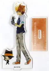 【中古】アクリルスタンド・アクリルパネル 沢田綱吉＆リボーン 描き下ろし 歩みver. BIGアクリルスタンド 「家庭教師ヒットマンREBORN! POP UP STORE in ロフト」