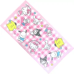 【中古】タオル・手ぬぐい [単品] 集合(共通デザイン) バスタオル 「サンリオキャラクターズ福袋 2024」