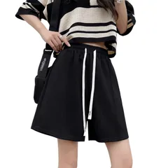 レディース ハーフパンツ 5分丈 夏 ポケット付き スポーツ カジュアル 柔らかい 短パン 通気 吸汗 ショートパンツ 速乾 ヨガ [Wowcarbazole] ランニング