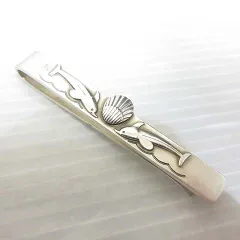 ジョージジェンセン GEORG JENSEN ネクタイピン タイピン #73 シルバー 925 イルカ ドルフィン シェル 貝殻 10.9g 保存袋付きのサムネイル