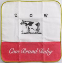 [중고] 수건·수건 쇠고기(Cow Brand Baby) 핸드 타월 [이치반 쿠지 우유 비누] E상