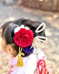 和装ヘッドドレス　成人式　結婚式　前撮り　七五三