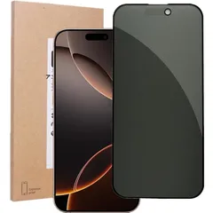 【覗き見防止＆アンチグレア】iPhone 16 Pro Max 用 覗き見防止強化ガラス iPhone 16 Pro Max アンチグレア ガラスフィルム プライバシー保護 日本旭硝子製 9H硬度 全面保護 反射防止 超薄型 気泡ゼロ 撥油性 貼付け簡単 全面