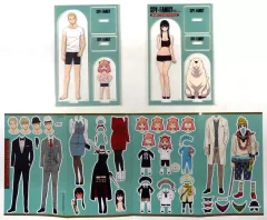 【中古】アクリルスタンド・アクリルパネル [単品] 集合 遠藤達哉描き下ろし着せ替えシール＆アクリルスタンドセット 「コミックス SPY×FAMILY 第13巻 遠藤達哉描き下ろし着せ替えシール＆アクリルスタンドセット付き同梱版」 同梱特典