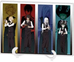 【中古】アクリルスタンド・アクリルパネル 25.整列デザイン(バーテンダーver.) 描き下ろしイラスト アクリルアートボード(A5サイズ) 「家庭教師ヒットマンREBORN!」