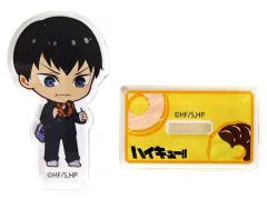 【中古】アクリルスタンド・アクリルパネル 影山飛雄 「ハイキュー!!×ジャックインザドーナツ ランダムアクリルミニスタンド」