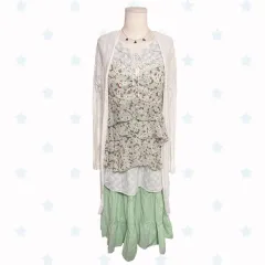 九井一コモリ ヴィンテージ メロンソーダ味 ピンターカル フェアリー 必須アイテム ティアードスカート コーディネートセット