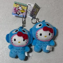 ハンギョドン ハローキティ ぬいぐるみ キーホルダー 新品