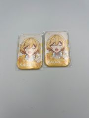 ささ恋 ささやくように恋を唄う スクエア缶バッジ 朝凪依 2個セット A