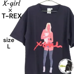 【新品】X-girl × T-REX S/S TEE 限定コラボ 半袖Tシャツ L