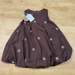 新品タグ付き◎アプレレクールタイニーベアワンピース◎サイズ90