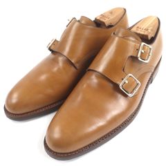 クロケット&ジョーンズ HARROGATE2 ダブルモンク レザーシューズ 8E