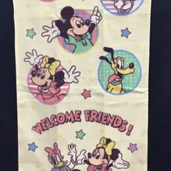 ミッキー&フレンズ ディズニー フェイスタオル