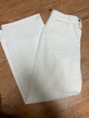 白 起毛 パンツ S