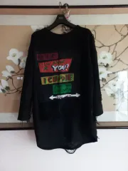 LYNN プリンティング トップス F