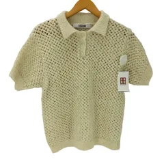 エモダ EMODA 25SS VEQUM OPEN WORK POLO KNIT オープン ワーク ポロ ニット レディース FREE のサムネイル