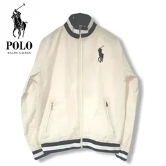 XXL Polo by RalphLauren ポロ ラルフローレン ホワイト スイングトップ ナイロンジャケット