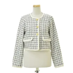 【LilyBrown】LWFJ224047 ブレードトリムツイードジャケット