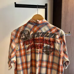 14149 - ハーレーダビッドソン CHECK 半袖 シャツ