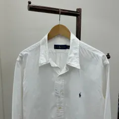 13823 - ポロラルフローレン 白 シャツ