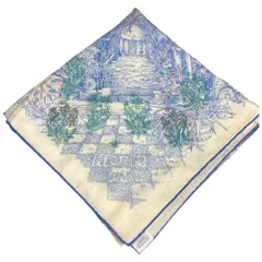 【超美品】Hermes カレ90 シルク スカーフ レイラの庭 超美品】Hermes カレ90 シルク スカーフ レイラの庭 Hermès エルメス