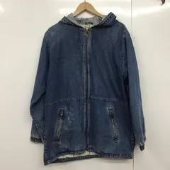 USED 古着 ジャケット、上着 ジャケット、ブレザー ジップアップジャケット アウター 古着 デニムジャケット