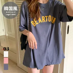 半袖Tシャツ レディース 英字ロゴ