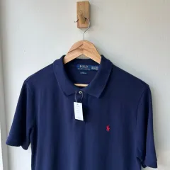 14426 - ポロラルフローレン ネイビー 半袖 カラーTシャツ