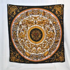 d*7様 【美品】　ディオール　スカーフ　総柄　派手　大判　絵画風　チェーン 2025年最新】dior スカーフの人気アイテム - メルカリ