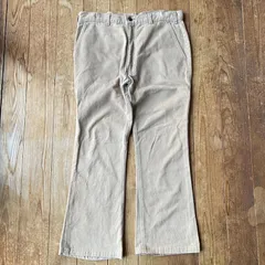 70's Levi's movin’on flare jeans. 古着　リーバイス　ベージュ　ブーツカット　フレアパンツ