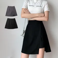 ミニスカート キュロット スリット