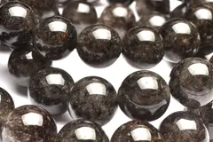 希少カラー◇満杯内包 ブラックブロンズルチルクォーツ　12mm　ブレスレット 1個売り パワーストーン 天然石 _BG6185-12