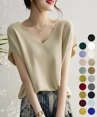 ニットトップス レディース 春秋夏服