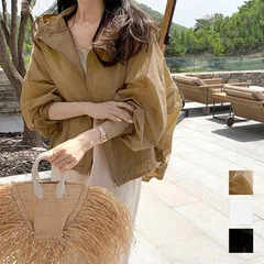 ジップパーカー長袖 紫外線UV対策