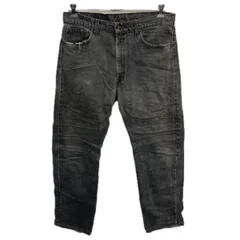 USA製 Levi's 505 デニムパンツ W36 ブラック リーバイス ジップアップ アメカジ ジーンズ デニム コットン 2511-456