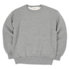 unknown 未使用 デッドストック 80s 80年代 MADE IN USA アメリカ製 ブランクスウェット 無地 アメカジ ヴィンテージ 古着 メンズ スウェット トレーナー 霜降りグレー XL【中古】