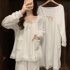 フリースパジャマ ルームウェア 秋冬