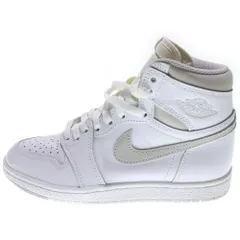 NIKE (ナイキ) AIR JORDAN 1 HIGH 85 NEUTRAL GREY BQ4422-100 エアジョーダン1 85 ニュートラルグレー ハイカットスニーカー ホワイト レディース US5.5/24.0cm