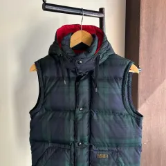 13171 - ポロ ラルフローレン ブラックウォッチ ダウン ベスト