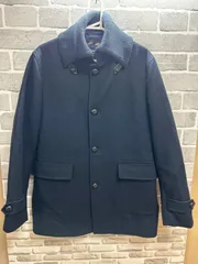 A【A20-94】◇Kent   サイズL   コート　ネイビー　無地