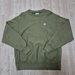 チャンピオン オリーブ リバースウィーブ 起毛 スウェット
